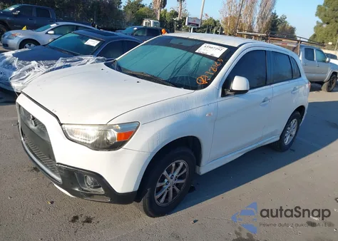 2011 Mitsubishi Outlander Sport Es from USA, damaged, VIN JA4AP3AU6BZ024542
